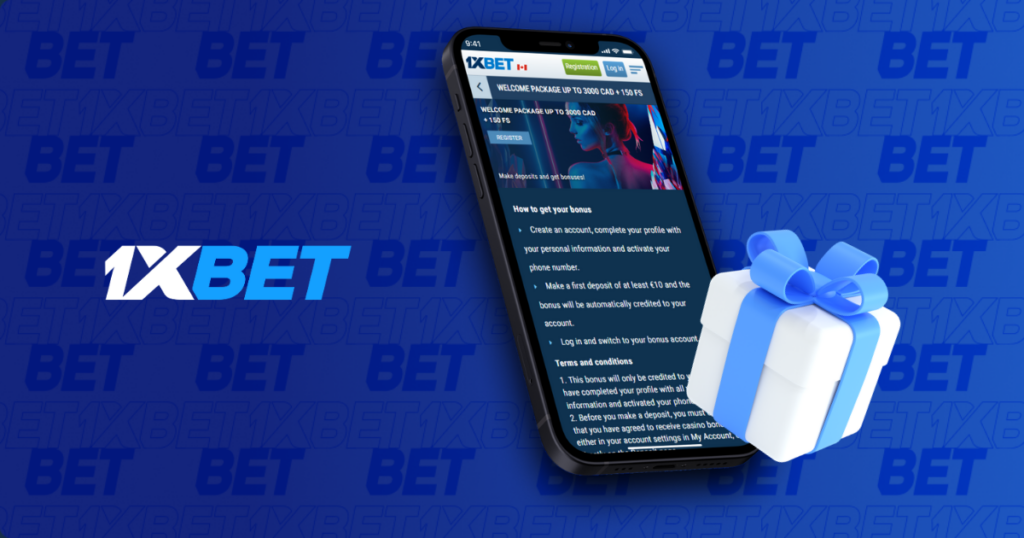 Welcome Package Bonuses at 1xBet